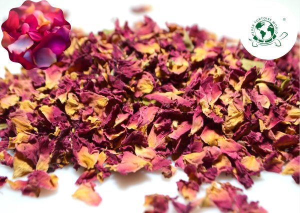 buy dried rose petals for tortoises online at hever tortoise world