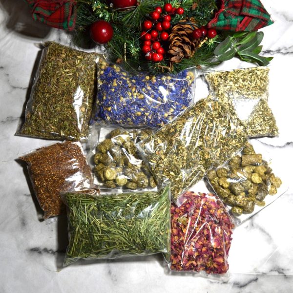 Hever Tortoise World Tortoise Food Hamper 9 items Christmas Edition